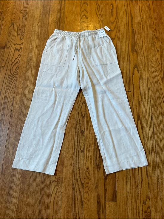 Joie Other - Joie Lightweight Drawstring Linen Pants - Cream